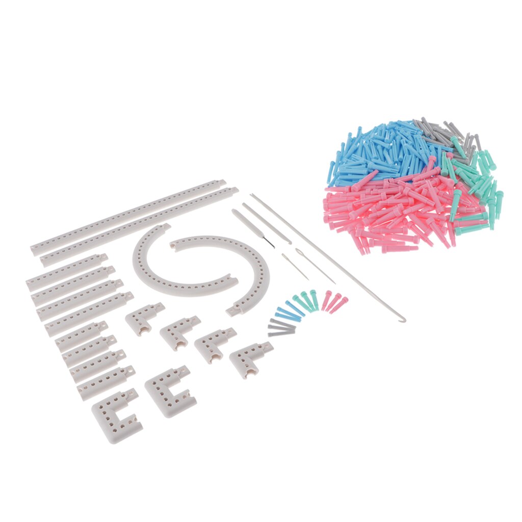 Knitting Loom Craft Set Sock Scarf Weaving Tool Knit Loom Plastic Sewing Kit