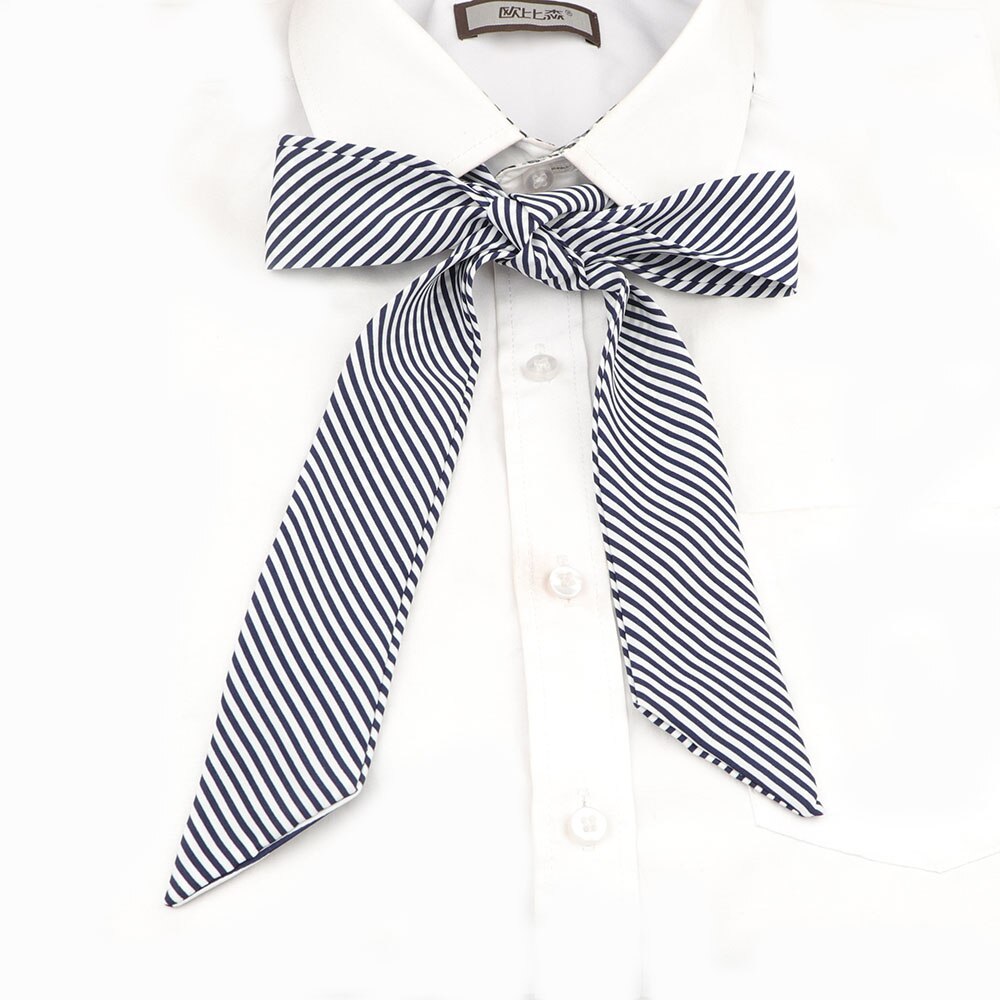 ¡Oferta! 1 lazo de seda para mujeres y niñas, lazos de gasa Lithe, lazos de mariposa a rayas, corbata Vintage, accesorios para el cuello: 1