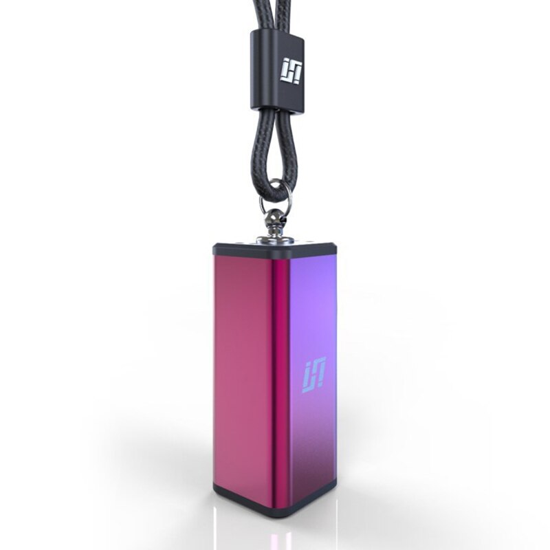 Draagbare luchtreiniger voor in de auto, ketting, mini draagbare usb-luchtreiniger, negatieve lon-generator, geluidsarme draagbare luchtverfrisser