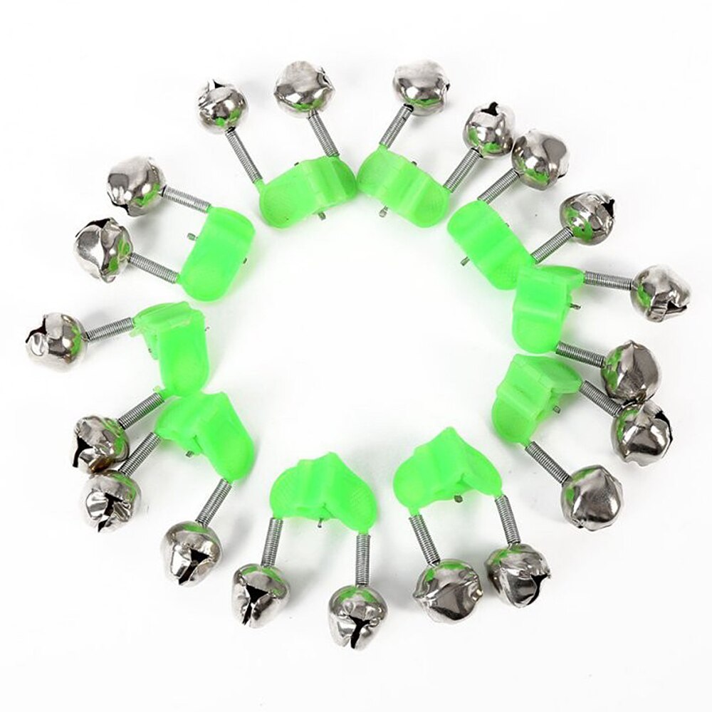 30 stücke Angeln Glocken Angelrute Alarm Dual Alarm Glocken Beißen Alarm Ringe Karpfen Angeln Swinger AlertFind ers Zubehör Für pesca