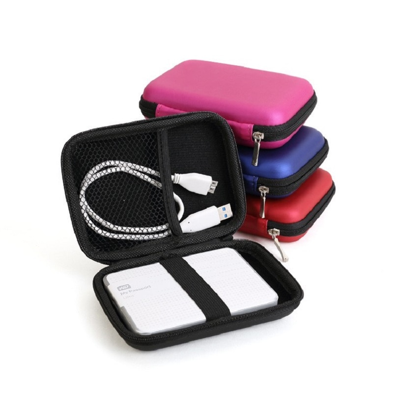 Carry Case Cover Pouch voor 2.5 inch Power Bank USB externe WD HDD Hard Disk Drive Bescherm Protector Bag Behuizing case