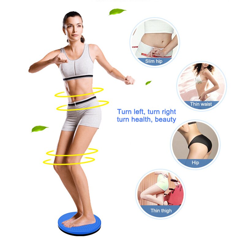 Fitness vingle midje kroppsbygging midje vridningsskive balansebrett Fitness til sport magnetisk massasjeplate vriskive