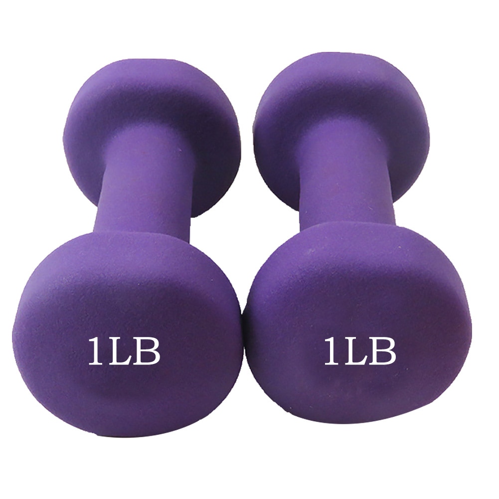 2Pcs 1/2LB Men Women Workout Fitness Exercise Hand Weight Slimming Arm Dumbbells tools for indoors outdoors office household
