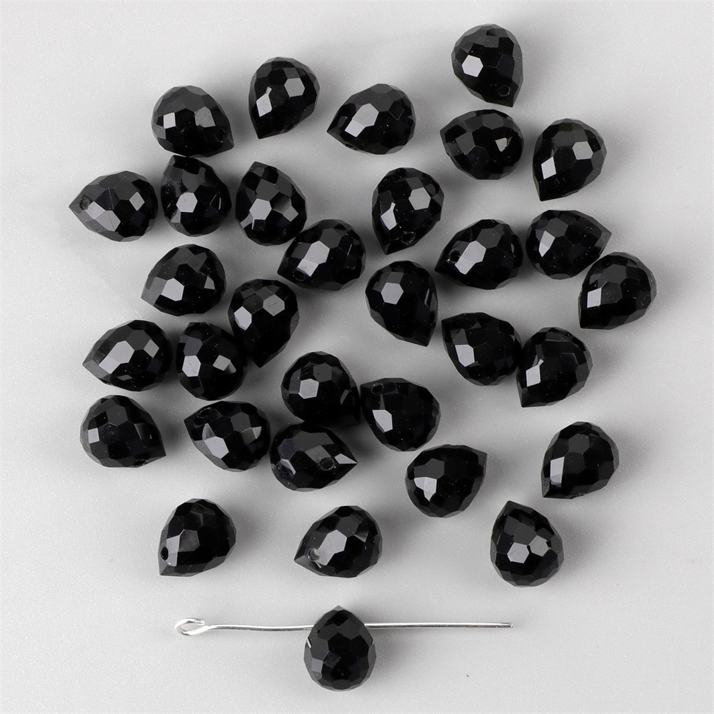 30 Uds. Cuentas facetadas de cristal con purpurina, cuentas multicolores con forma de mariposa para fabricación de joyería, piezas para collar de pulsera Diy