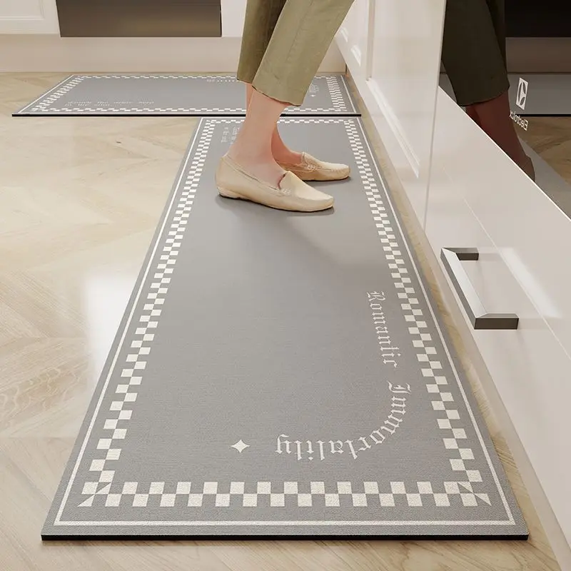 Super Absorbent Mat Kitchen Table Mat Diatomaceous Mud Absorbent Quick Drying Anti Slip Anti Fall Anti Oil Stain Floor Mat: 1000mmx1000mm / Red
