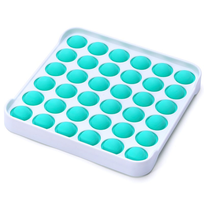 Push Blase pop es Autismus Neue Zappeln Spielzeug Spezielle Bedürfnisse Stressabbau Hilft Entlasten Stress und Erhöhen Fokus Weichen Squeeze spielzeug: Square Green