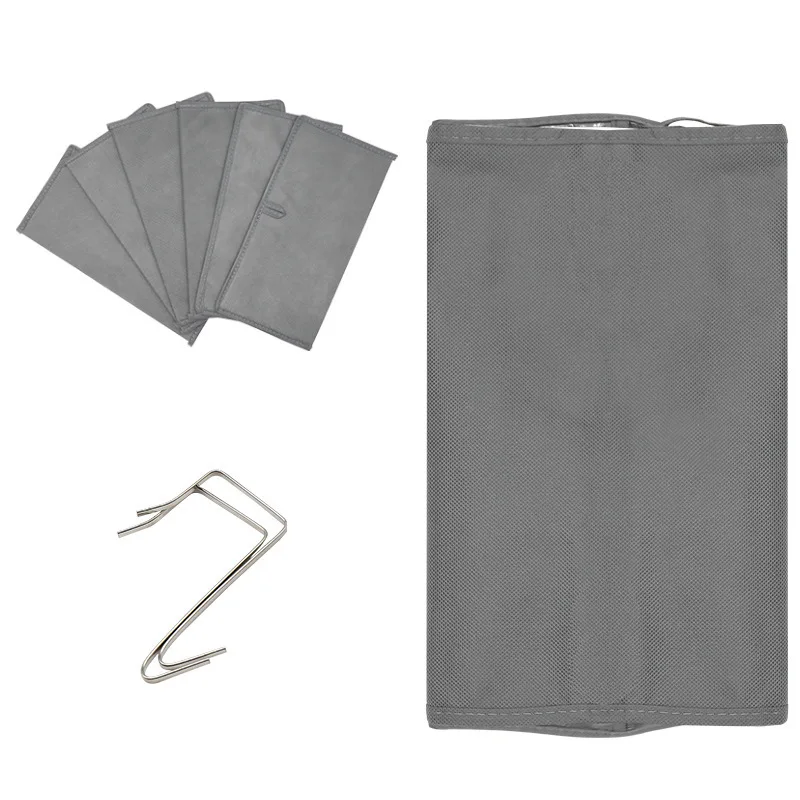 Hangtas voor deuropslag, 4-laags huishoudelijke tas, opbergtas voor speelgoed, hangend muurondergoed en opberghanger voor diversen