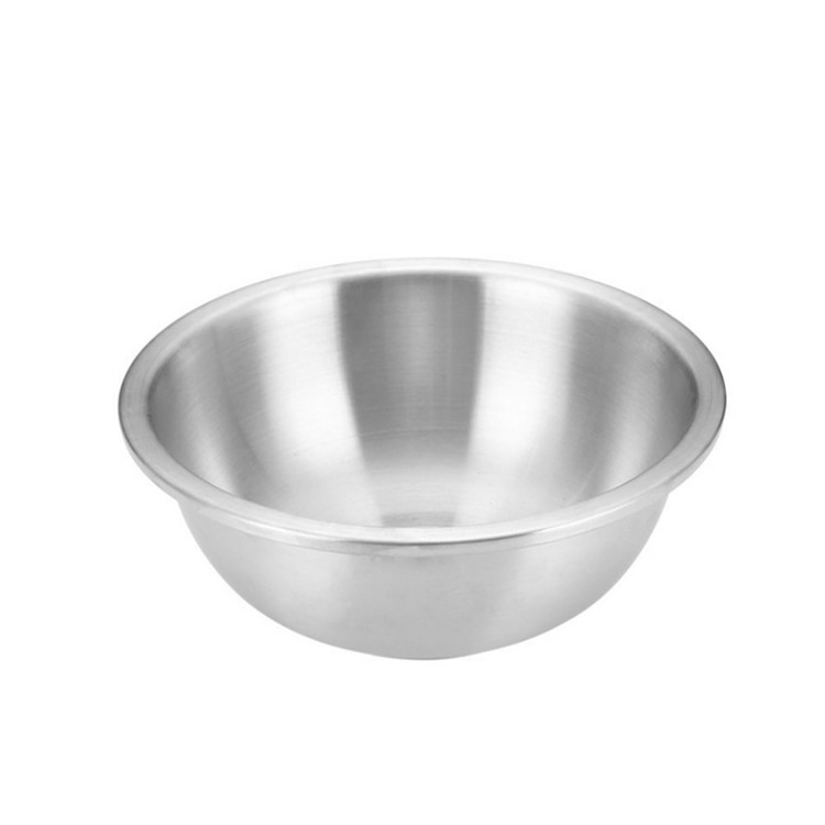 304 Edelstahl Mischen Schüssel DIY Kuchen Brot Salat Rührgerät Küche Kochen Backen Werkzeuge Lebensmittel Container Lagerung Schalen einstellen: 20cm