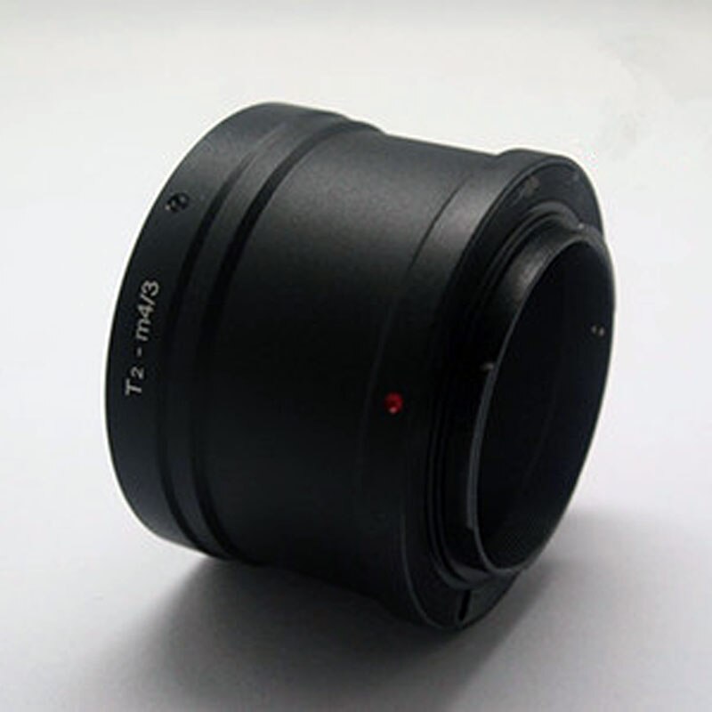 Adaptador de T2-M43 para lente de telescopio T2 T a Micro 4/3 M43 M4/3, montaje Olympus Panasonic GF6 GF5 EPL7