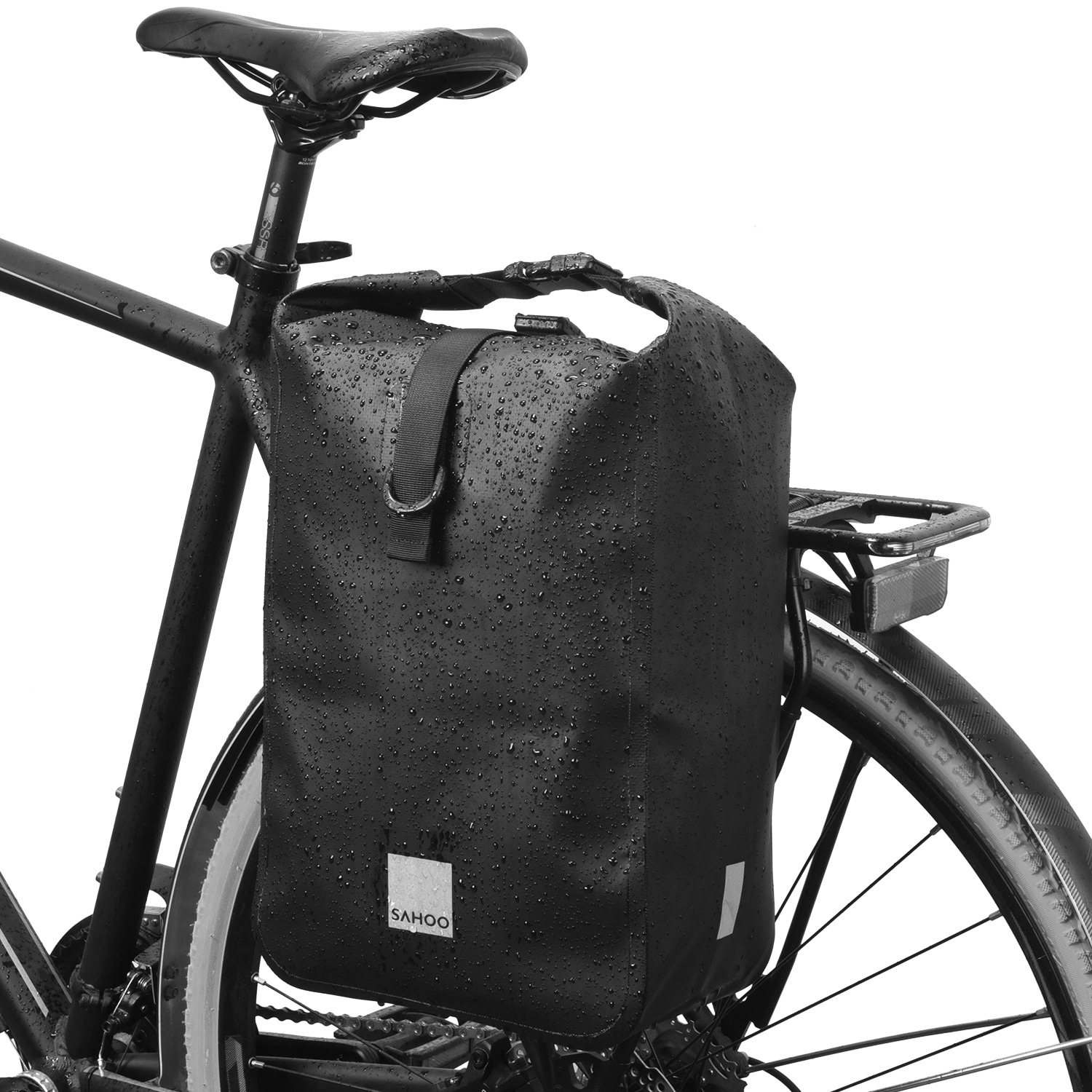 10l cykel cykel bageste sæde bagagerum taske vandtæt udendørs sportspose rack tasker skulder håndtaske reflekterende bag taske