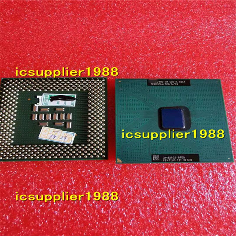 Pentium III 1000 P3 1G 1000/256/133/1. 75V prise 370 CPU SL52R SL5DV SL5FQ SL5QV 1GH 370PIN