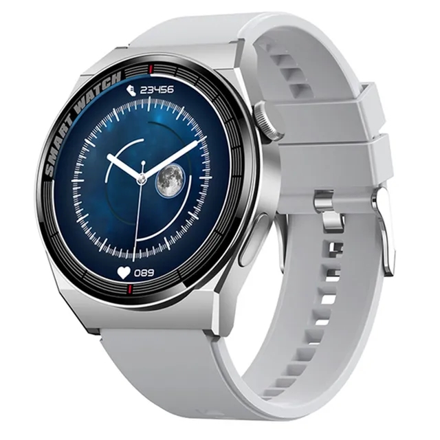 2024 nowy GT3 zawodowiec sprytny zegarek mężczyźni kobiety 390*390 ekran HD tętno Bluetooth połączenie wodoodporna sport SmartWatch dla ios android: czarny