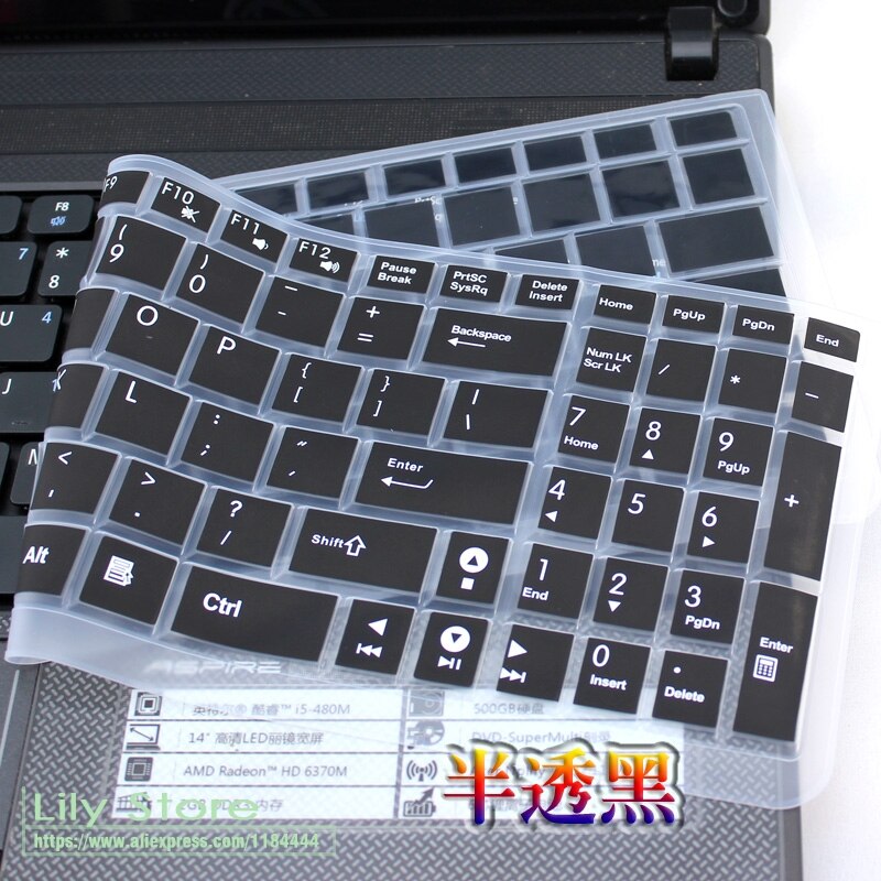 Keyboard Cover Protector Skin For Asus A553M D553M F553M K553M P553M X553M Vm590Z W519 L X501 X502 X503 M X551 X552 15.6 Inch