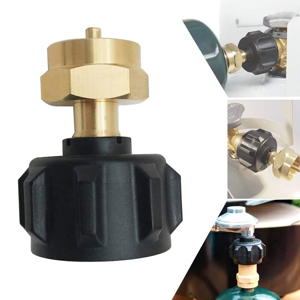 Propane QCC1 Regulator Valve 1 LB Cylinder Coupler Connector Propane Cylinder Regulator Valve Outdoor BBQ Camping Accessories