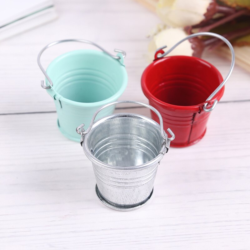 1/12 Scale Dollhouse Miniature Kitchen Garden Water Bucket Pail Furniture Decoration Accessory