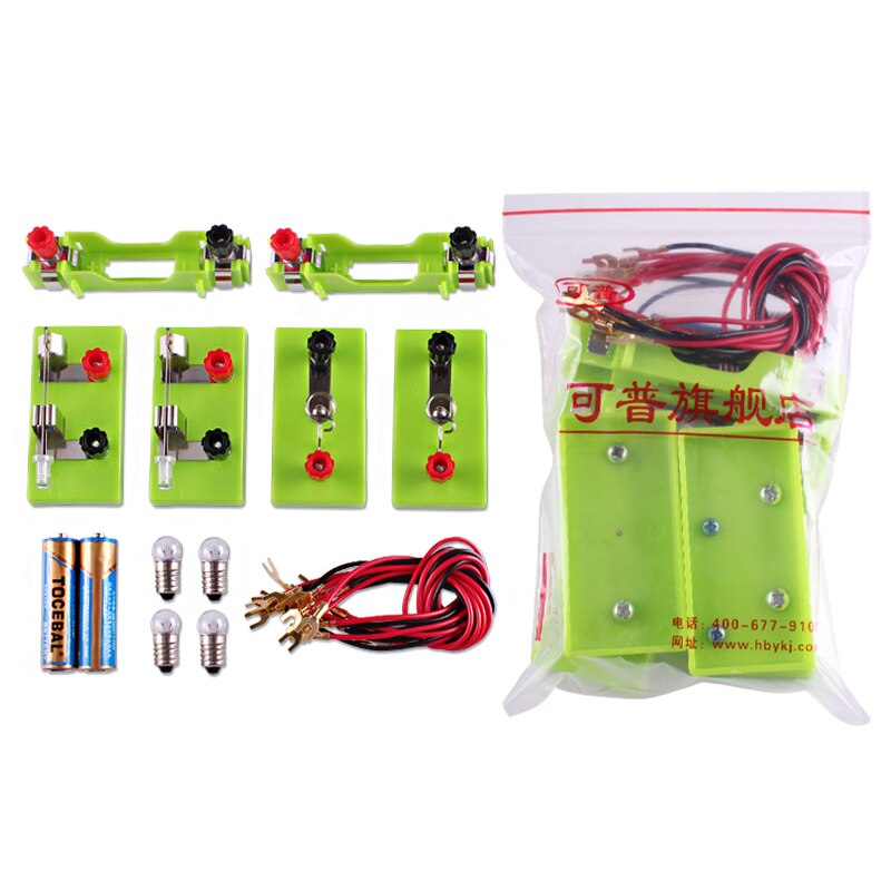Physical Electrical Test Equipment set Laboratory Box Physical Laboratory Equipment Classroom Supplies: C