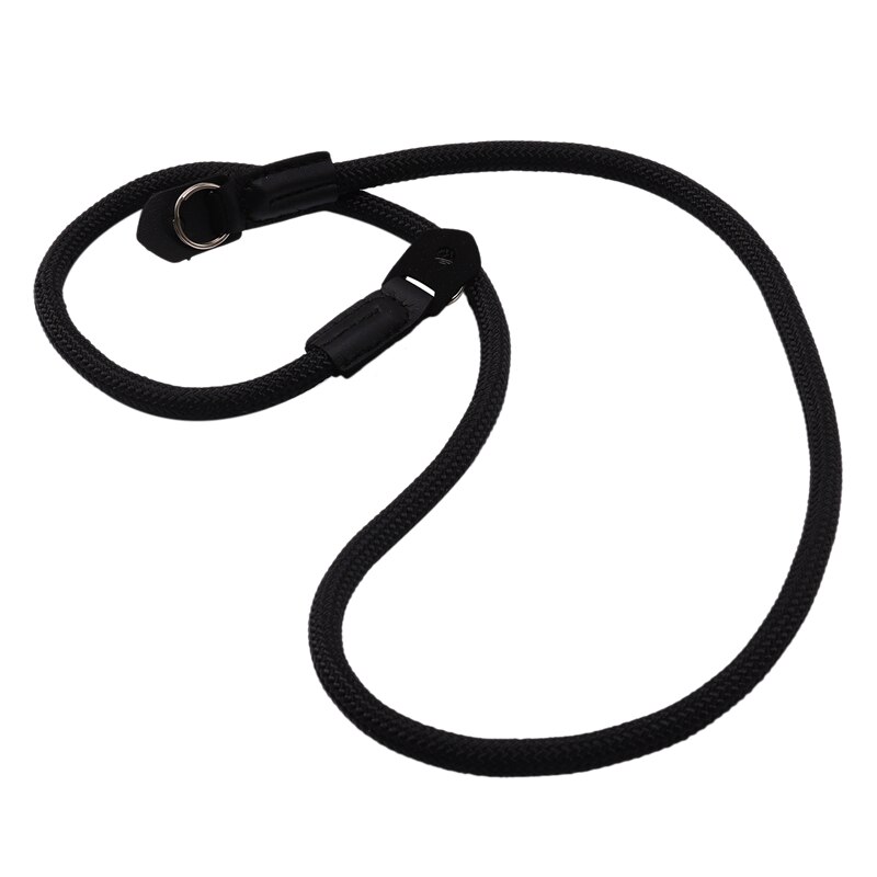 Nylon Kamera Seil Bergsteigen Kamera Schulter Nacken Gurt Gürtel SLR Kameras Gurt Zubehör Teil (Schwarz)