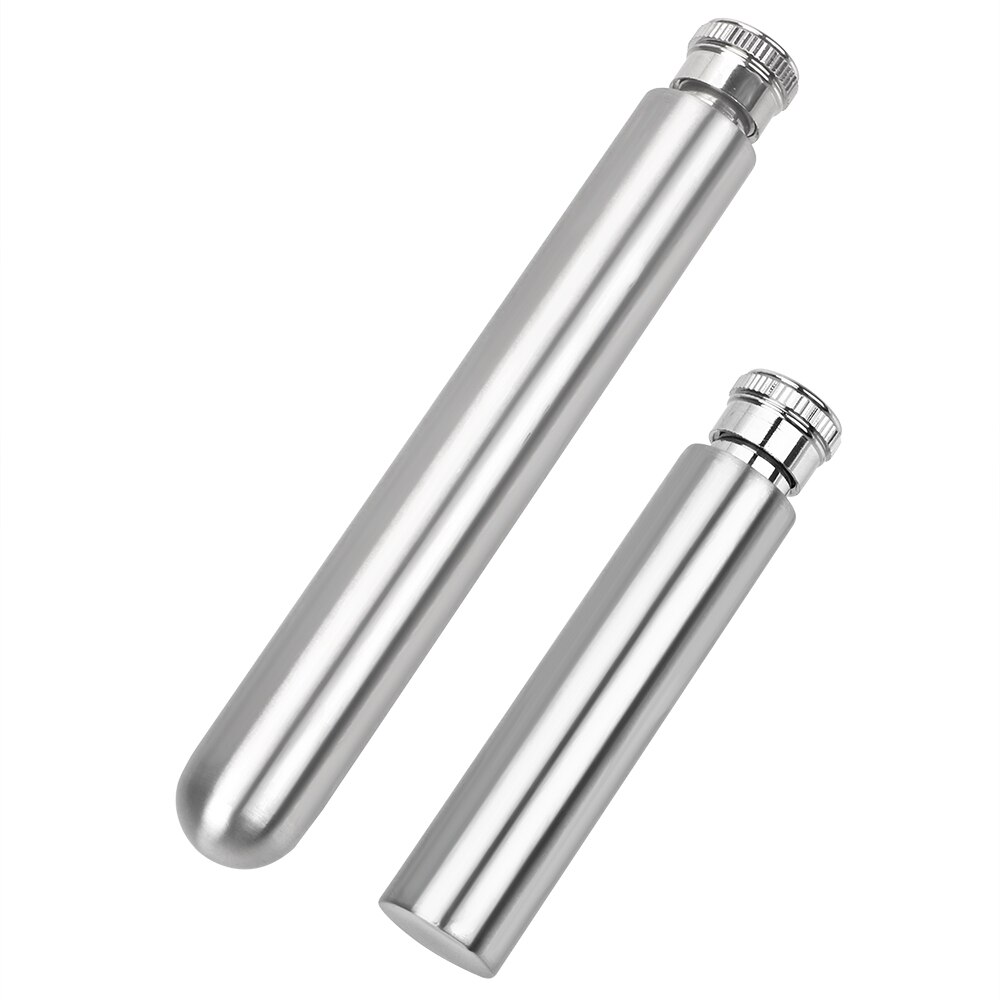 1oz/1.5oz Stainless Steel Hip Flasks Drinker Alcohol Bottle and Funnel Portable Wine Whisky Bottle Tubular Wine Pot Drinkware