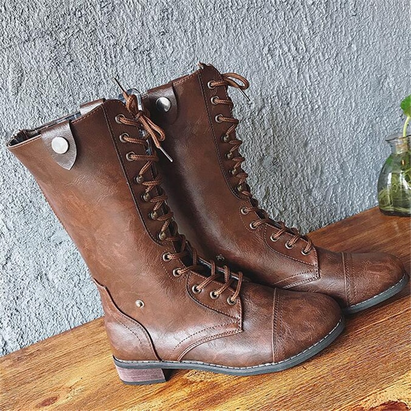 Bottes Noires Mi Bottes Camel Brown Mi Mollet Bottes Mustang Marron Femme ARIANA XL Bottes à