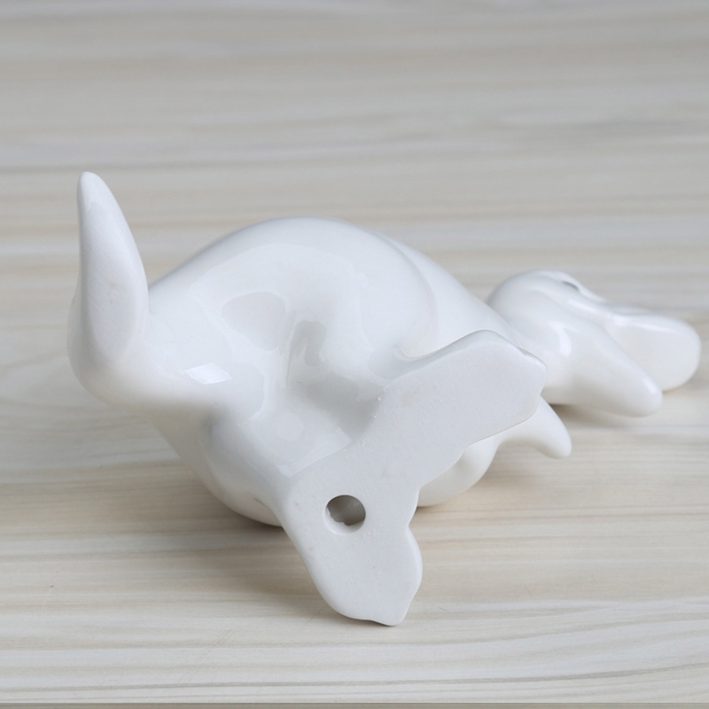 Śliczne dinozaur doniczka na sukulenty garnek z drenażu tacy ceramiczne kaktus pojemnik na kwiaty zwierząt bonsai uchwyt na rośliny doniczkowe