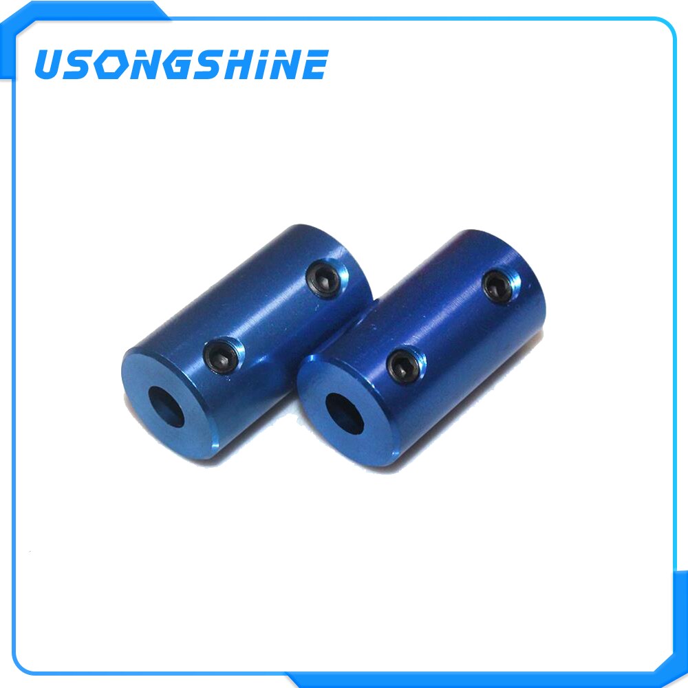 5 pz/lotto Albero Accoppiatore D14L25 blu flessibile accoppiatore Giunto in Alluminio Foro 5x5mm 5x8mm Blu rigida Vite Parte per Motore Passo A Passo