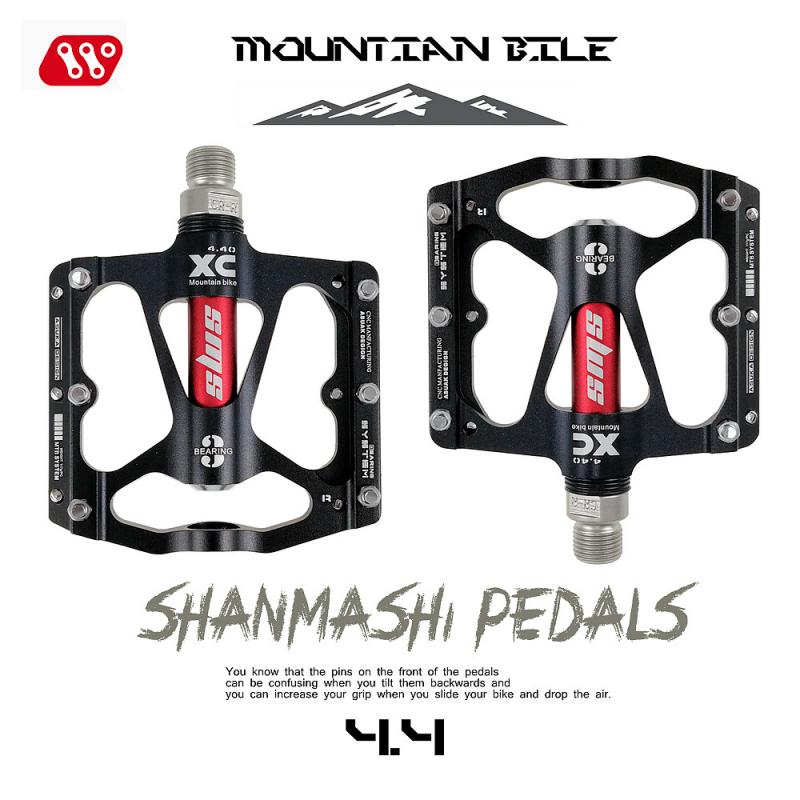 Bicycle Pedal Aluminum Alloy Mountain MTB Pedal Road Cycling Sealed 3 Bearings Pedals for BMX Ultra-Light Bicycle