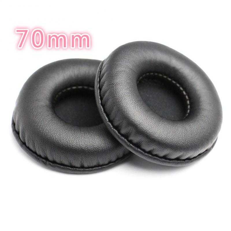 1 Paar Sponge Cover Vervanging Oorkussens 75 80 85 90 95 100 105Mm Oortelefoon Cover 50Mm 55 60 65 70 Hoofdtelefoon Cover TXTB1: 70mm