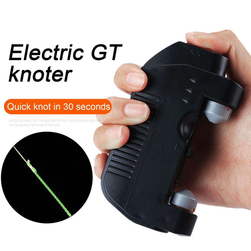 Fishing Electric GT Knot Machine Rechargeable Automatic Fishing Hook Tier Tool Tying Fishing Line Tackle Device Fishing Gear
