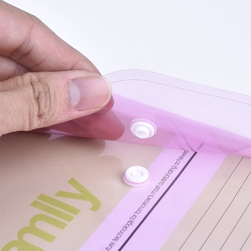 Plastic Envelopes Poly Envelopes, 10 Pack Clear Document Folders US Letter 1XCB