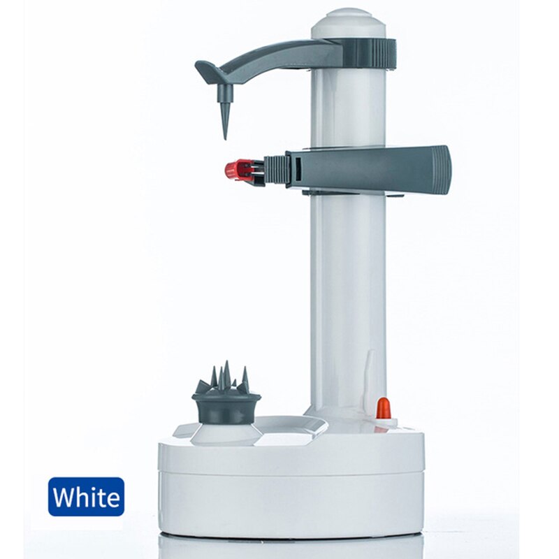 1PC Electric Spiral Apple Peeler Cutter Slicer Fruit Potato Peeling Automatic Battery Operated Machine Peeling Supplies