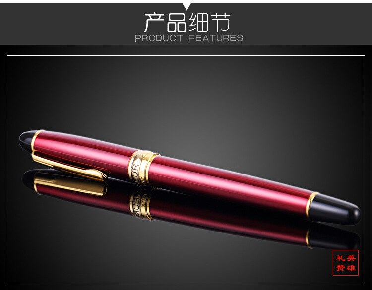 Hero praise LISEUR series 606 iridium Artwork pen Calligraphy pen High end write black red blue