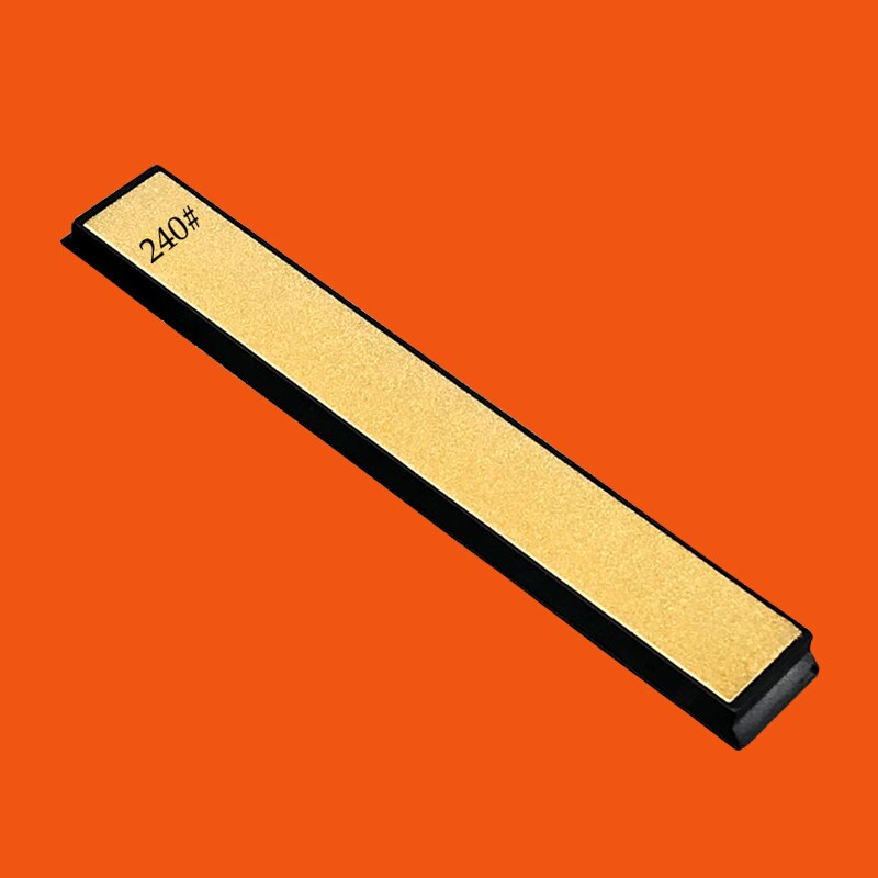 [ Golden ] Diamondnal Knife Sharpener Replacement Fixed Angle Sharpening Stone System Grinding Bar Diamond Whetstone Oil Stone: Grit 240