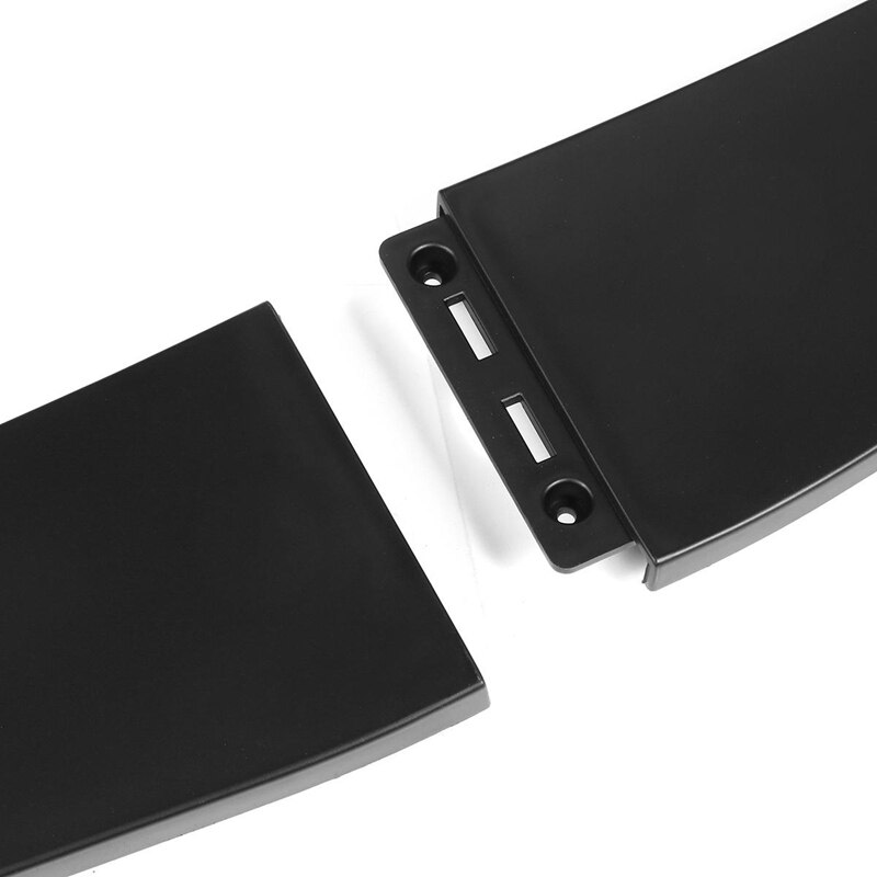 Glanzend Zwart Voorbumper Lip Onder Panel Universele Bumper Schop Lip Spoiler Protector Guard Body Kit Trim