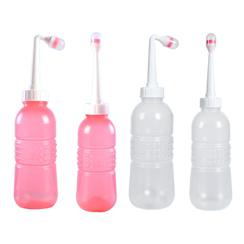 Handheld Bidet Sprayer Personal Douche Cleaner Hygiene Washer Bottle with Cap