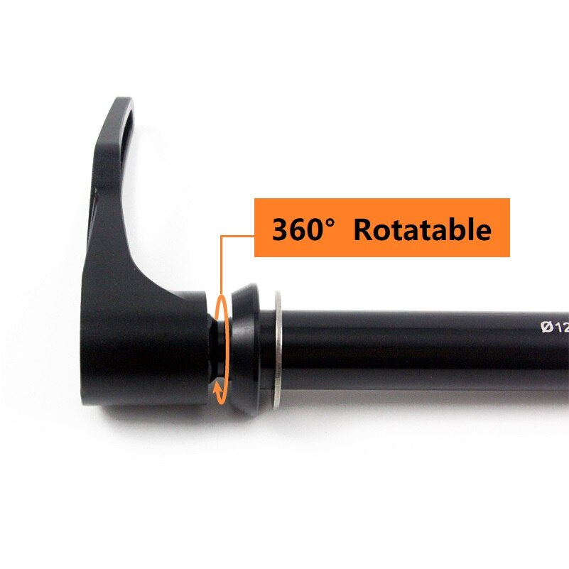 HEPPE – axe de fourche avant et arrière pour vtt, 12x100, 12x110, 12x142, 12x148, dégagement rapide, M12xP1.0/P1.75