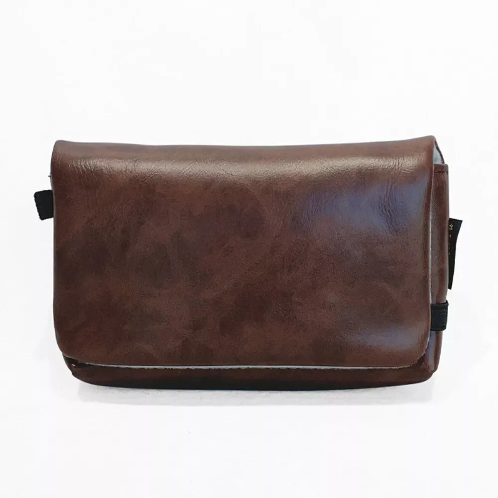 PU Camera Bag Waterproof Shockproof Digital Camera Case Convenient Multi-functional Photography Bag DSLR Camera: Dark Grey