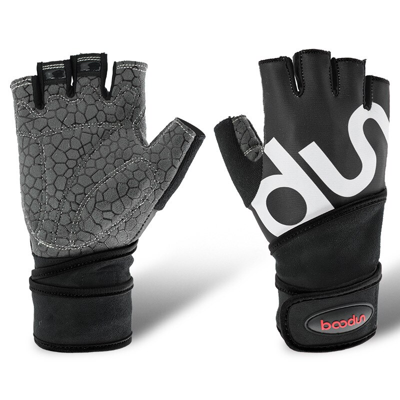 Unisex ridding gym handschoenen, fitness gewichtheffen handschoenen, bodybuilding training, sport oefening, sport workout handschoen voor mannen en vrouwen.