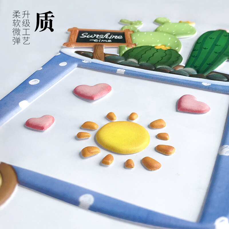 Switch decorative wall paste 3d stereo must fire paste home living room socket fluorescent cartoon switch protection