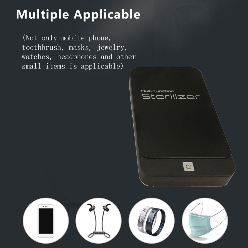 2000 MAh Oplaadbare Accu Uv Zahnbürste KSIX UV-Licht Box Sterilisator Mit 10W Wireless Bacteriën Virus Verwijdering
