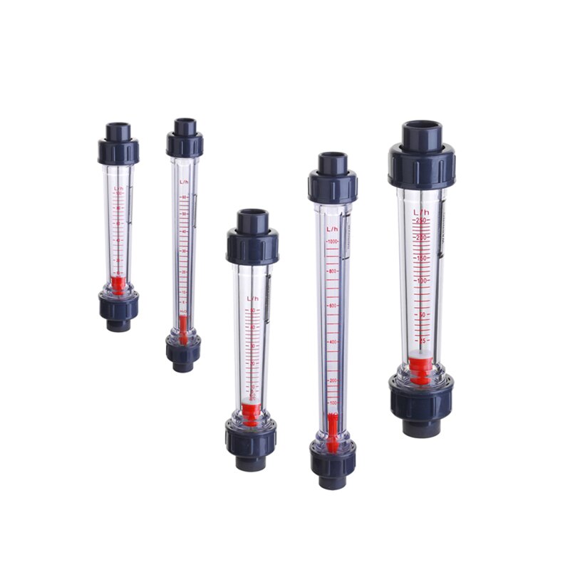 20mm Binnendiameter Socket Plastic Piping Soort Vloeibare Float Flowmeter Water Flow Meter Rotameter Lengte 280mm