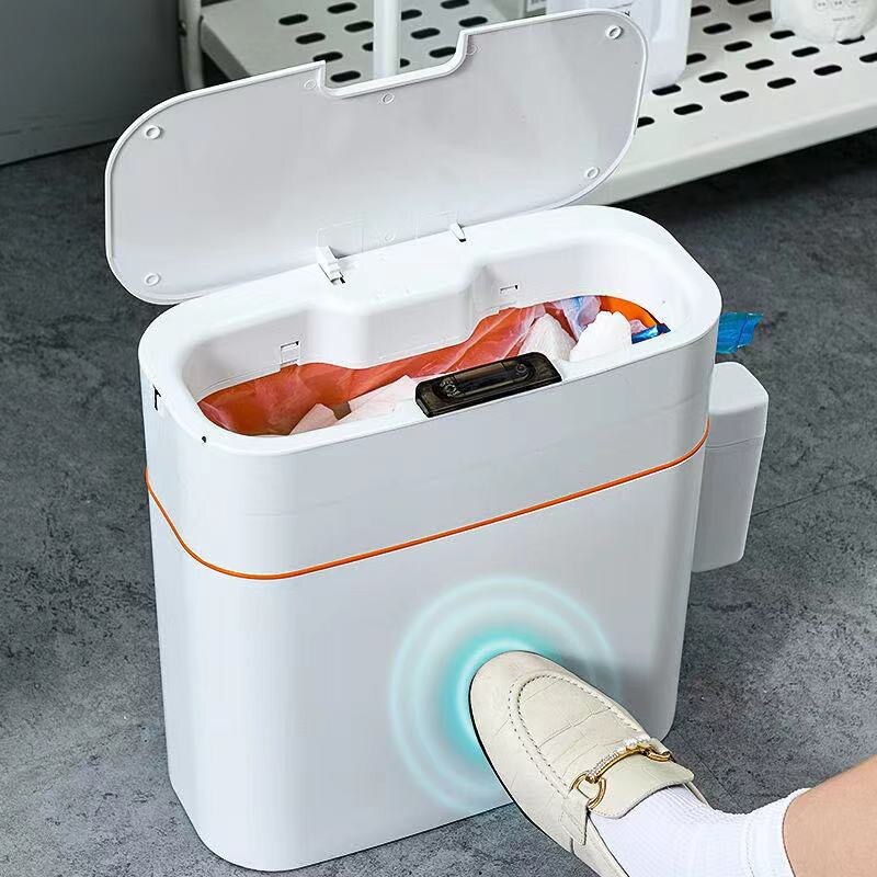 XIAOMI MIJIA 13-16L Smart Sensor USB ricaricabile automatico cestino cucina soggiorno bagno induzione domestica bidone della spazzatura