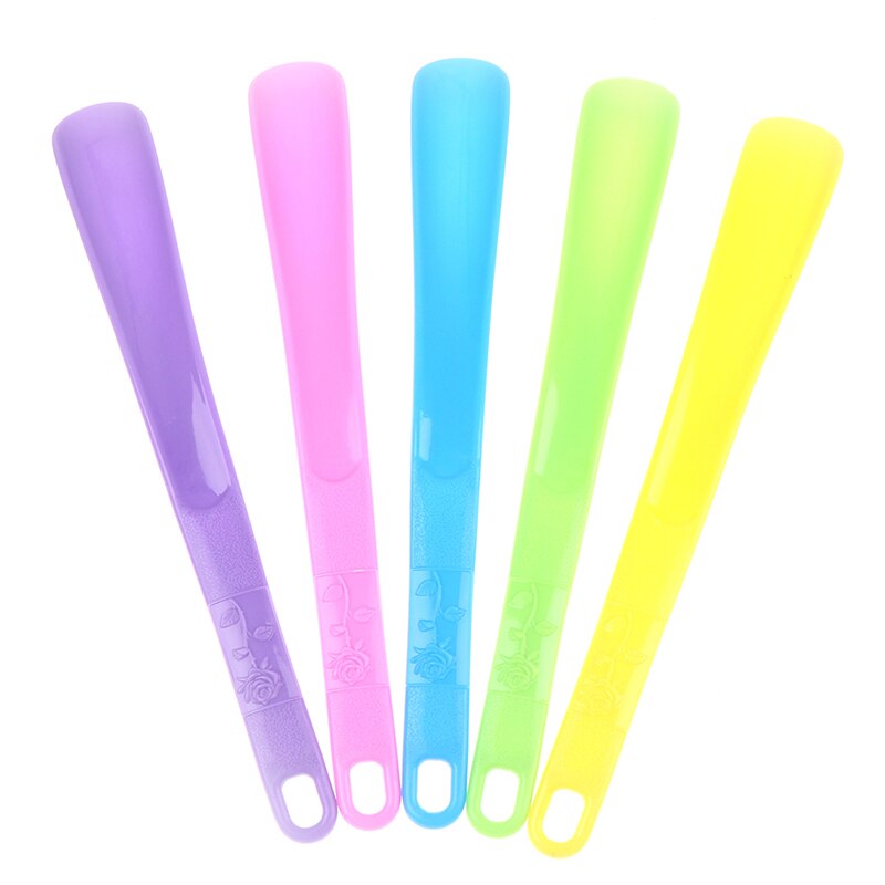 1pc 32cm Pro Shoe Horns Plastic Shoe Horn Spoon Shape Shoehorn Shoe Lifter Flexible Shoe Lifter Shoes Accessories 32*4cm: Default Title