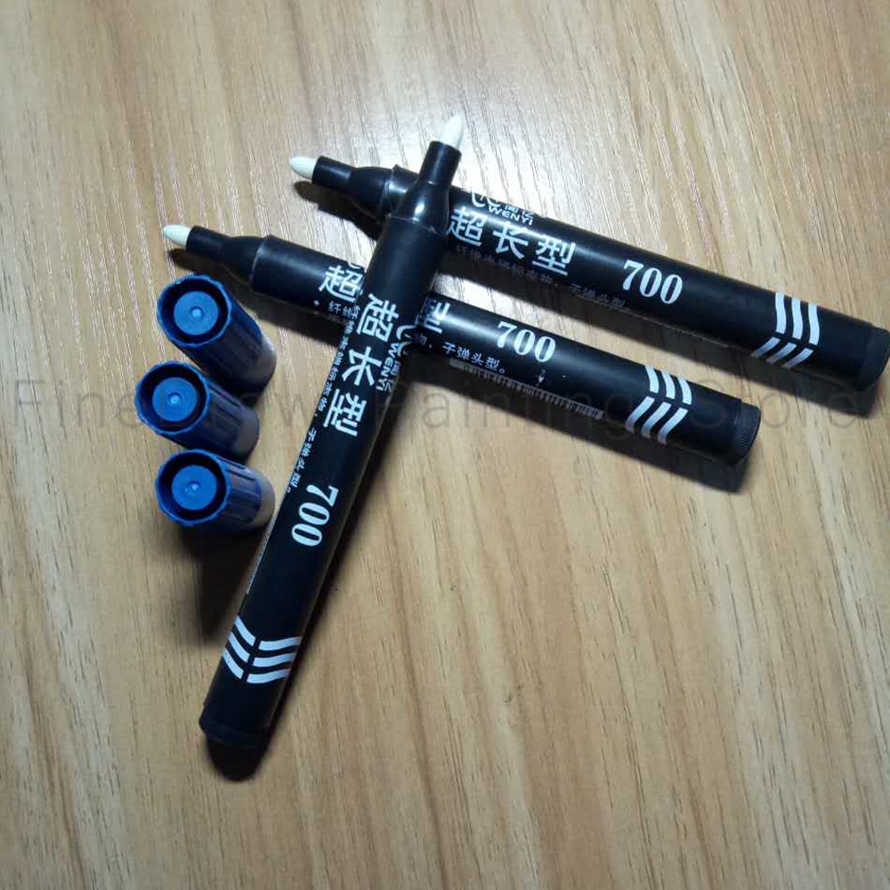 1 stk highlighter pen med usynlig blæk markør tyk rund spids uv pen skole papirvarer farveløse kuglepenne office markeerstiften