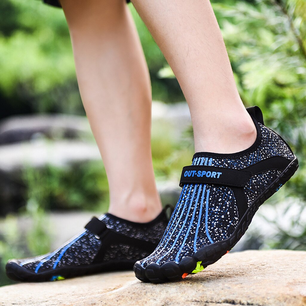 SAGACE nowe letnie buty do wody męskie sandały plażowe Upstream buty do wody człowiek szybkie suche rzeki morze kapcie nurkowanie buty do pływania A312