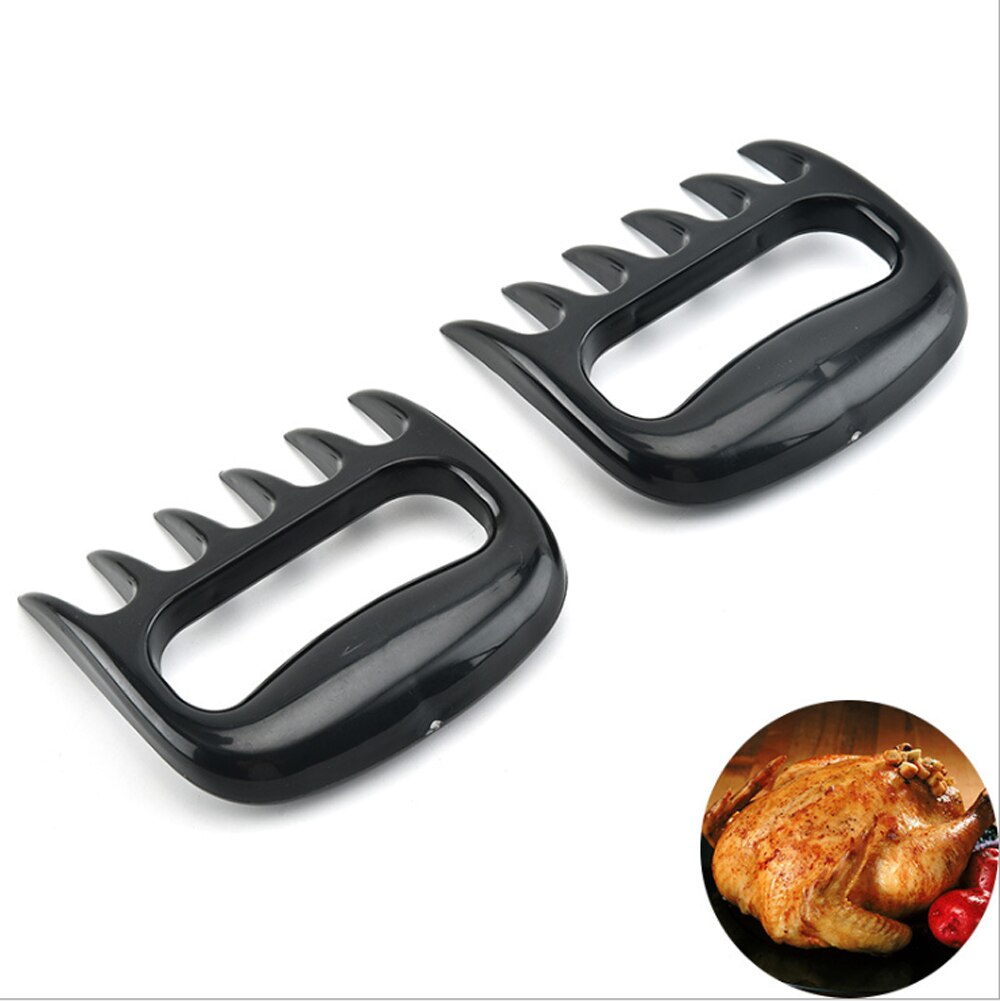 Multifunction Meat Shredder Barbecue Fork Bear Claw Meat Separator Food Fork Meat Slicer BBQ Grill Meat Handler Kitchen