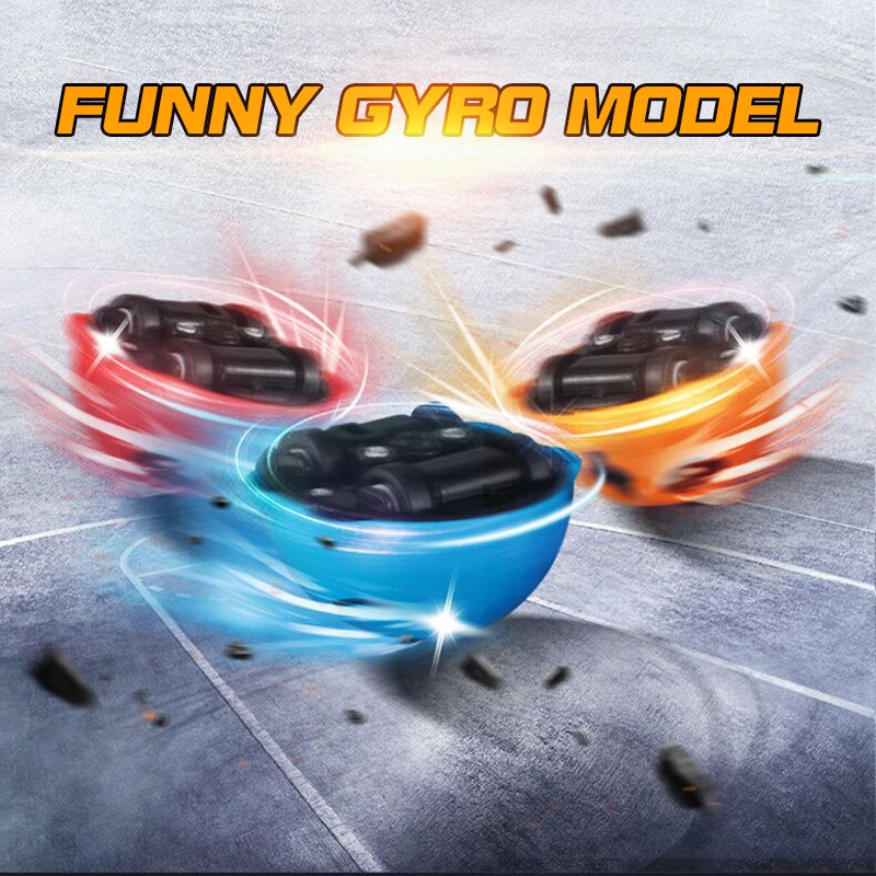 Grappig Gyro Model Auto Speelgoed Cartoon Inertie Insect Multifunctionele Kinderen Vingertop Tol Educatief Speelgoed Model 3 stks/set