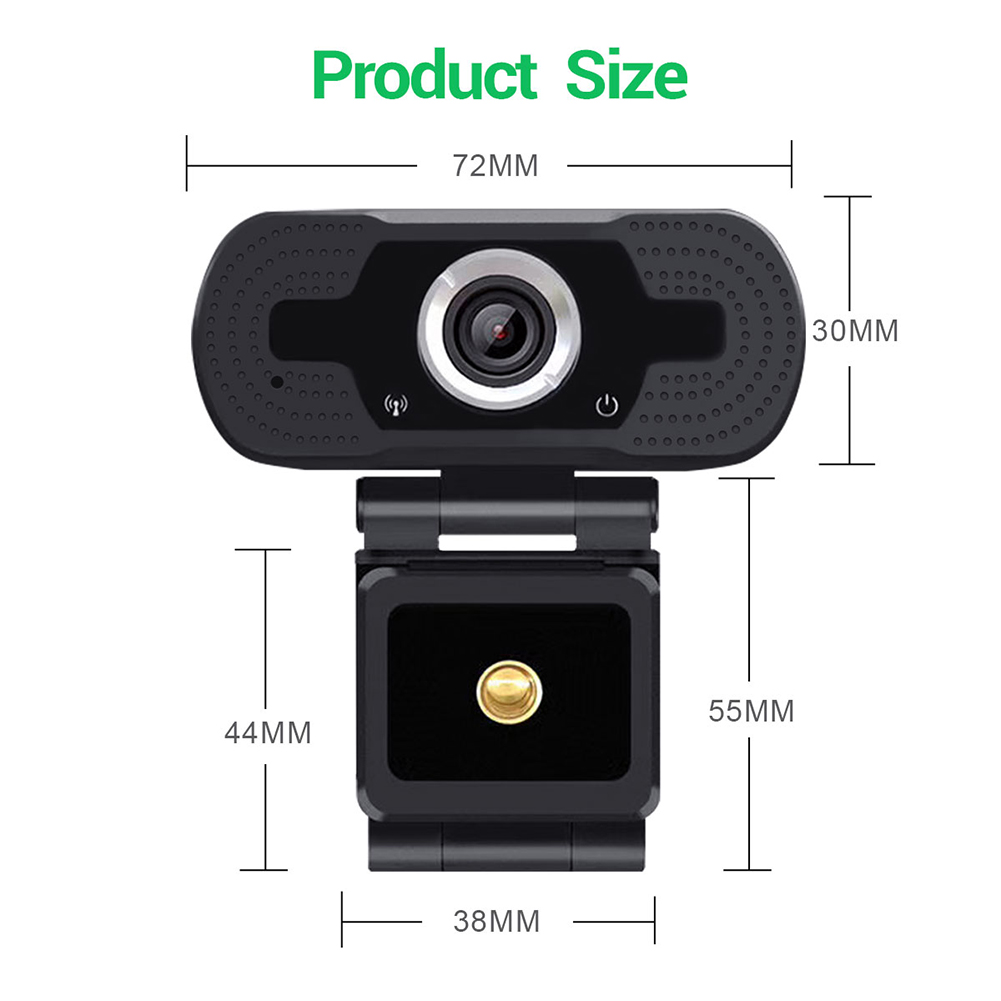 1080P 2MP HD Webcam USB Stecker und Spielen Netz Kamera mit Gebaut-in MIC Video Aufnahme Camcorder für PC Computer Laptop Schreibtisch