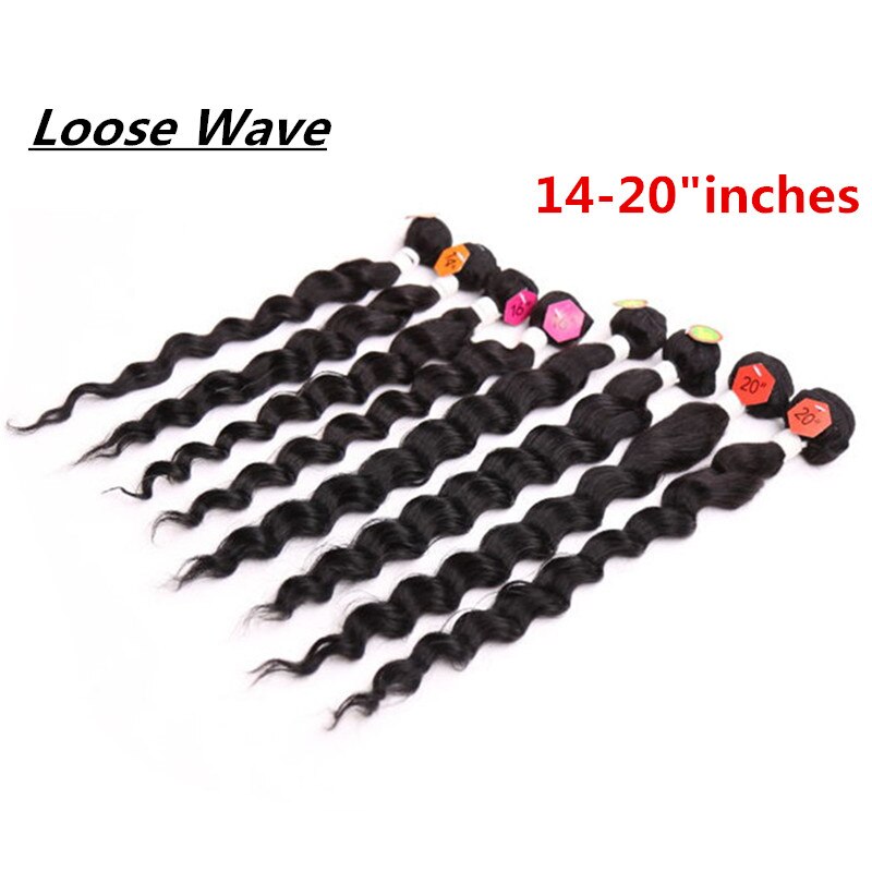 Eunice Ombre Hair Extensions Kinky Curly Weave Synthetic Hair Bundles 8pieces/lot 1 Pack 8-14"INCH: 1001#