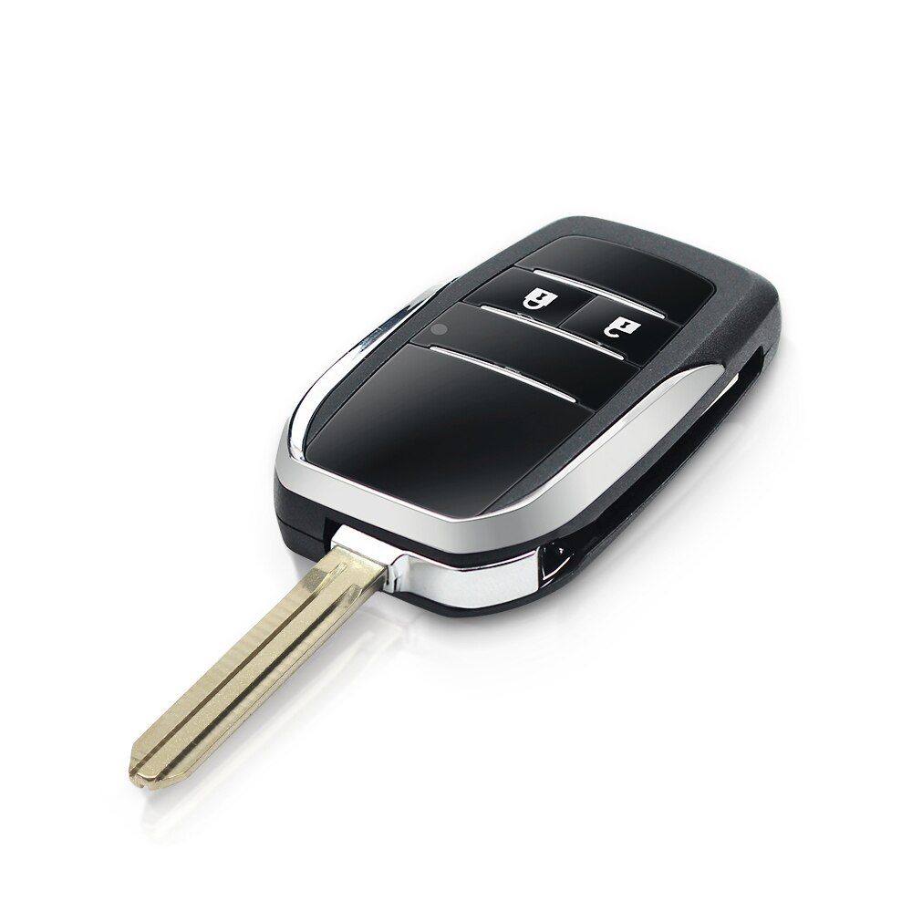 Dandkey Fob Modified 2 Buttons For Isuzu D-Max Replacement Remote Key Shell Smart Cover Case Uncut TOY43 Blank