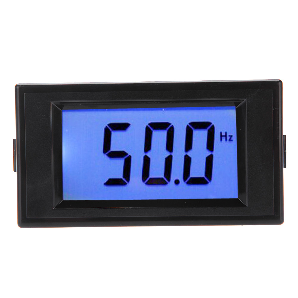 Blue LCD Digital Frequency Panel Meter Gauge Counter Cymometer Electrical Instruments